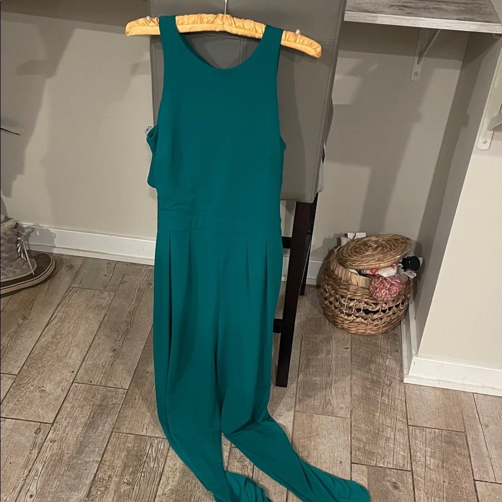 H&M Teal Jumpsuit